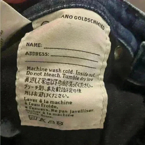 Adriano Goldschmied The Stevie Cuff Slim Straight Cuff size 26 - Picture 4 of 9